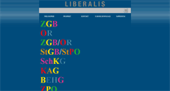 Desktop Screenshot of liberalis-verlag.ch